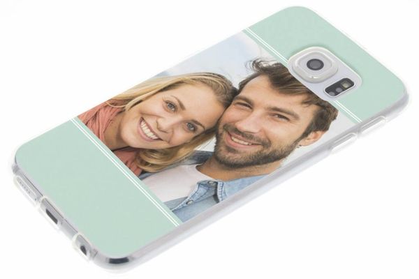 Gestalte deine eigene Samsung Galaxy S6 Gel Hülle - Transparent