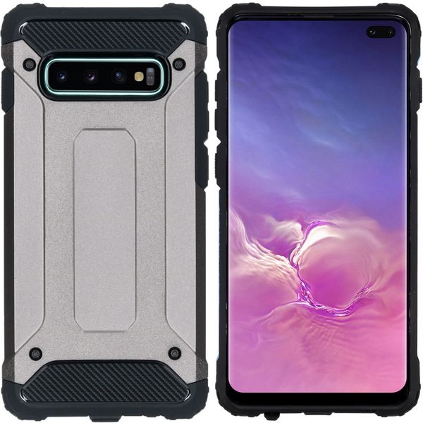 imoshion Rugged Xtreme Case Grau für Samsung Galaxy S10 Plus