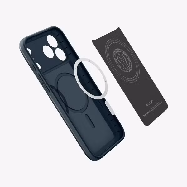 Spigen Thin Fit Backcover mit MagSafe Apple iPhone 17 Pro Max - Metal Slate