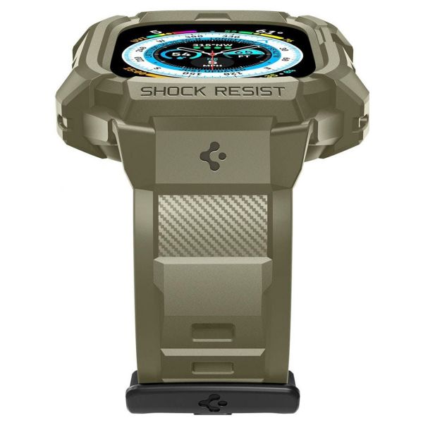 Spigen Rugged Armor™ Pro Case für die Apple Watch Ultra - 49 mm - Khaki