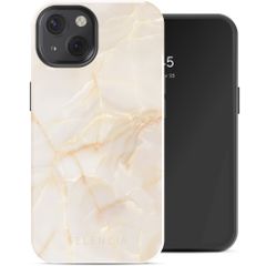 Selencia Vivid Rückabdeckung mit MagSafe Apple iPhone 13 - Golden Beige Marble