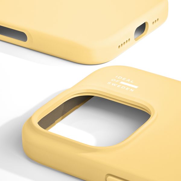 iDeal of Sweden Silikonhülle mit MagSafe Apple iPhone 16 Pro - Soft Lemon
