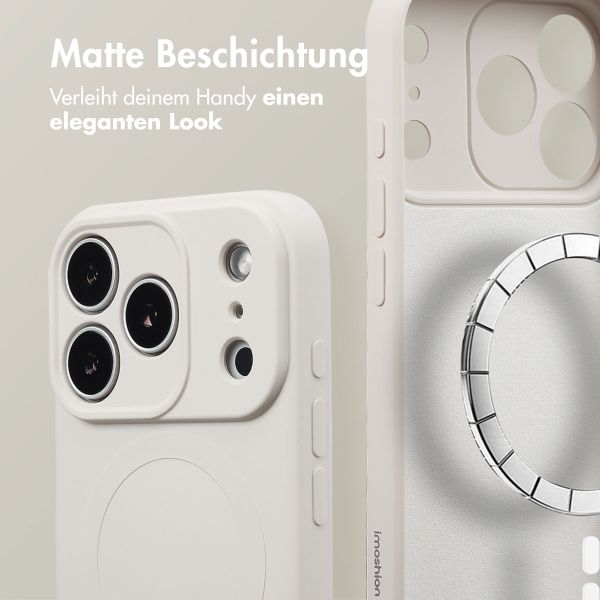 imoshion Color Back Cover mit MagSafe Apple iPhone 17 Pro - Beige