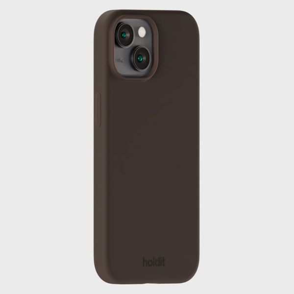 Holdit Silicone Case für das Apple iPhone 14 / 13 - Chocolate