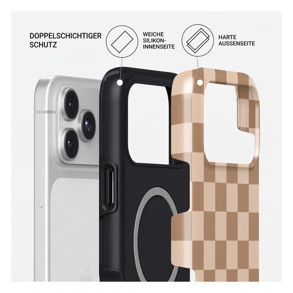 Burga Tough Back Cover MagSafe Apple iPhone 18 Pro Max - Math Exam