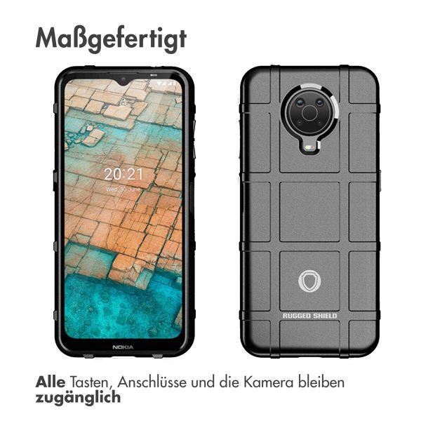 imoshion Rugged Shield Backcover Nokia G10 / G20 - Schwarz