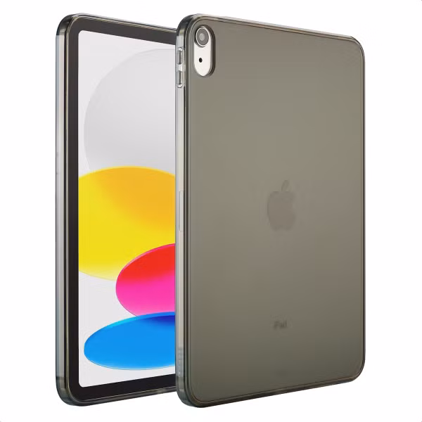 Accezz Frosted Backcover Apple iPad 11 (2025) 11 Zoll A16 / iPad 10 (2022) 10.9 Zoll - Schwarz