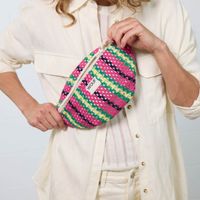 Wouf Crochet Bauchtasche - Crossbody Bag - Gürteltasche für Damen - Tramontane