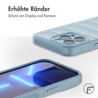 imoshion EasyGrip Back Cover für das iPhone 13 Pro - Hellblau