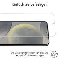 imoshion Bildschirmschutzfolie Gehärtetes Glas für das Samsung Galaxy S25