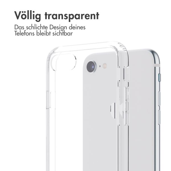 imoshion Back Cover mit Ständer Apple iPhone SE (2022 / 2020) / 8 / 7 - Transparent