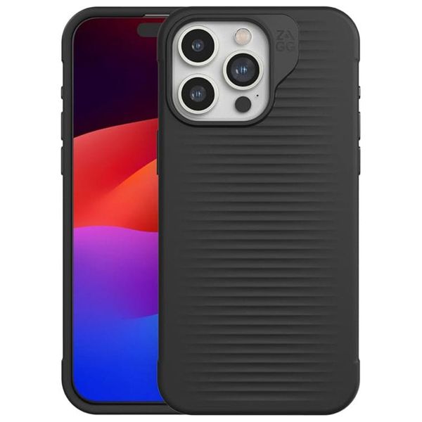 ZAGG Luxe Snap Case für das iPhone 15 Pro Max - Schwarz