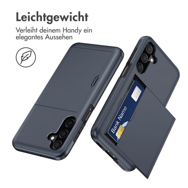 imoshion Backcover mit Kartenfach Samsung Galaxy A18 (4G) - Dunkelblau