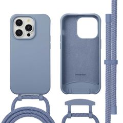 imoshion Color Backcover mit abnehmbarem Handykette und MagSafe Apple iPhone 14 Pro - Ash Blue