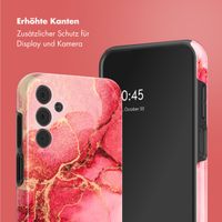 Selencia Vivid Tough Back Cover für das Samsung Galaxy A15 - Rosy Marble