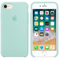 Apple Silikon-Case für das iPhone SE (2022 / 2020) / 8 / 7 - Marine Green