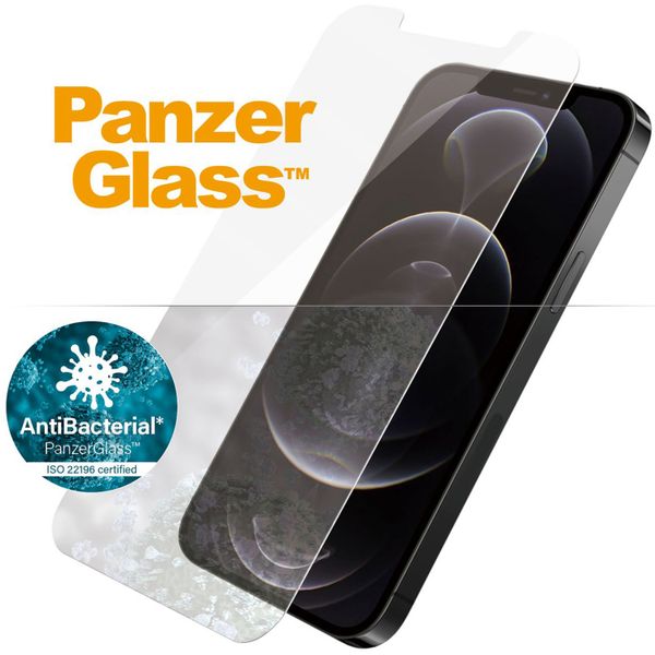 PanzerGlass Antibakterieller Screen Protector für das Apple iPhone 12 (Pro)