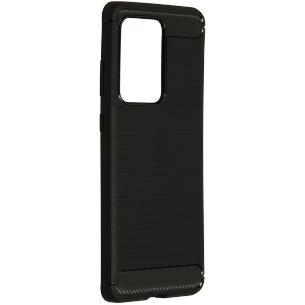 Brushed TPU Case Schwarz für das Samsung Galaxy S20 Ultra