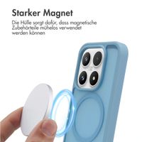 imoshion Color Guard Back Cover mit MagSafe Xiaomi 17 - Hellblau