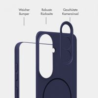 Accezz Grip Backcover mit MagSafe Samsung Galaxy S26 - Dunkelblau