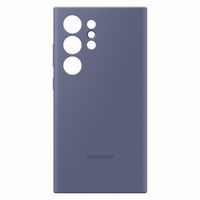 Samsung Original Silikon Cover für das Galaxy S24 Ultra - Violet