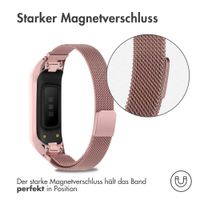 imoshion Magnetisches Milanaise Armband für das  Samsung Galaxy Fit 2 - Rosa