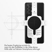 imoshion MagSafe-Aufkleber mit Installationshilfe - Weiß