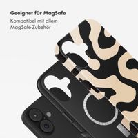 Selencia Vivid Rückabdeckung mit MagSafe Apple iPhone 17 - Art Wave Black