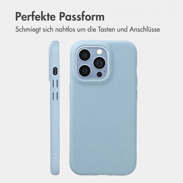 imoshion Texture Backcover Apple iPhone 13 Pro - Hellblau