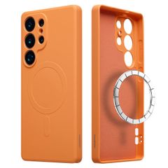 imoshion Color Back Cover mit MagSafe Samsung Galaxy S25 Ultra - Neon Orange