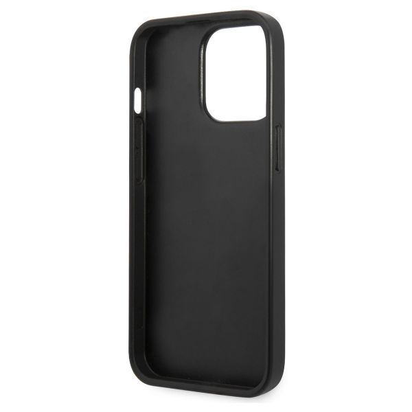 Karl Lagerfeld Hardcase Backcover Monogram Plaque für das iPhone 13 Pro - Schwarz