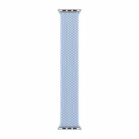 Apple Geflochtenes Solo Loop für  Apple Watch | 44/45/46/49 mm - Größe 5 - Light Blue