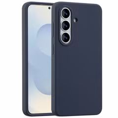 Accezz Liquid Silikoncase Samsung Galaxy S26 - Dunkelblau