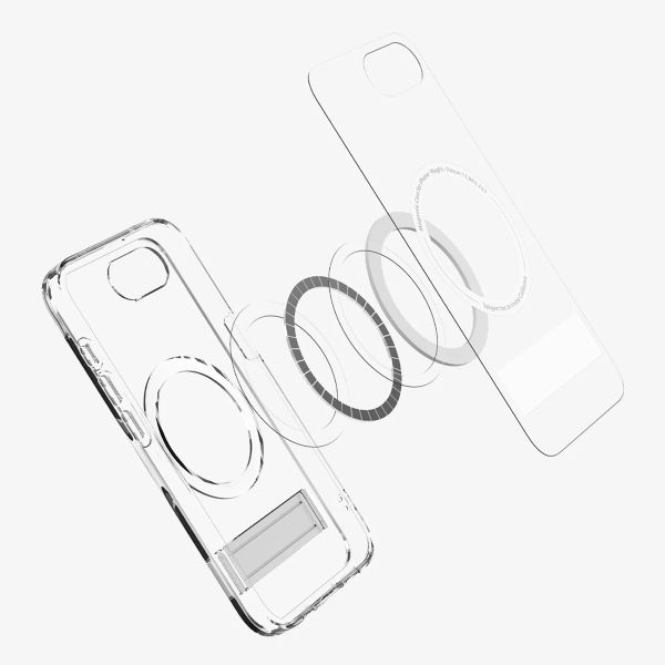 Spigen Ultra Hybrid S MagSafe Back Cover Apple iPhone 16e - Frost Black