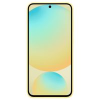 Samsung Original Silikon Cover Samsung Galaxy S24 FE - Gelb