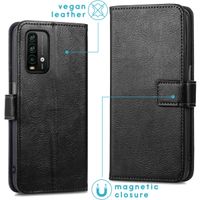 imoshion Luxuriöse Klapphülle Xiaomi Redmi 9T - Schwarz