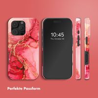 Selencia Vivid Tough Back Cover mit MagSafe für das iPhone 16 Pro - Rosy Marble