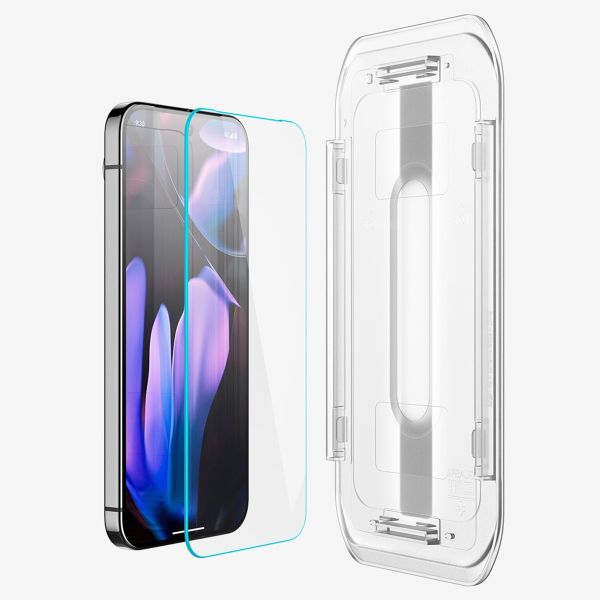 Spigen GLAStR Fit Displayschutzfolie + Applicator für das Google Pixel 9 / 9 Pro