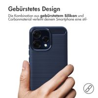 imoshion Brushed Back Cover Oppo Reno15 F (5G) - Dunkelblau