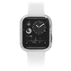 Uniq Nautic Apple Watch Hülle mit Wasserdichtem Gehärtetem Glas-Displayschutz für die Apple Watch 7-9 / SE - 41 mm - Dove (Clear)