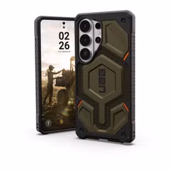UAG Monarch Pro Backcover Samsung Galaxy S26 Ultra - Kevlar Element Green