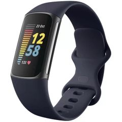 imoshion Silikonband für das  Fitbit Charge 5 / 6 - S - Dunkelblau