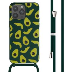 imoshion Silikonhülle design mit Band für das iPhone 15 Pro Max - Avocado Green