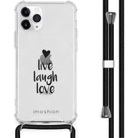 imoshion Design Hülle mit Band für das iPhone 11 Pro - Live Laugh Love