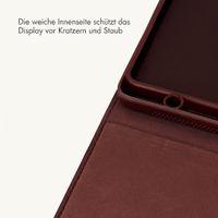 Selencia Croco Klaphülle Samsung Galaxy Tab A11 Plus / A9 Plus - Burgundy