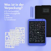 imoshion LCD-Zeichentablett für Kinder - Mit Farbbildschirm und 2 Stiften - Cobalt Blue