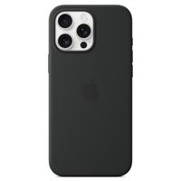 Apple Silikon-Case MagSafe für das Apple iPhone 16 Pro Max - Black