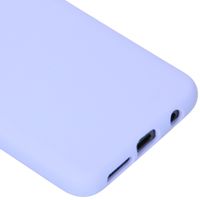 Accezz Liquid Silikoncase Lila für das Samsung Galaxy S10e