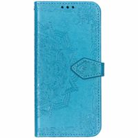 Mandala Klapphülle Blau Huawei P Smart (2019)