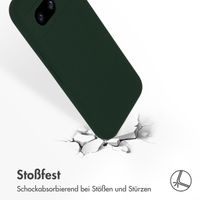 Accezz Liquid Silikoncase Google Pixel 8a - Forest Green